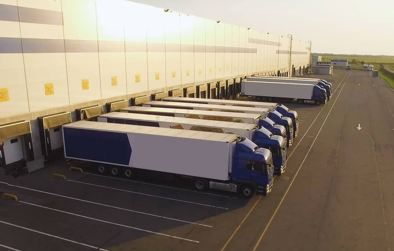 excess inventory in warehouse while trucks sit idle
