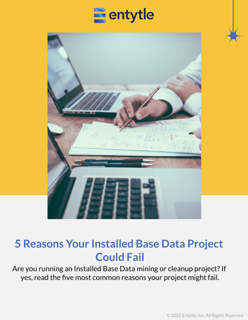 5 reasons why your Installed Base management projects can fail