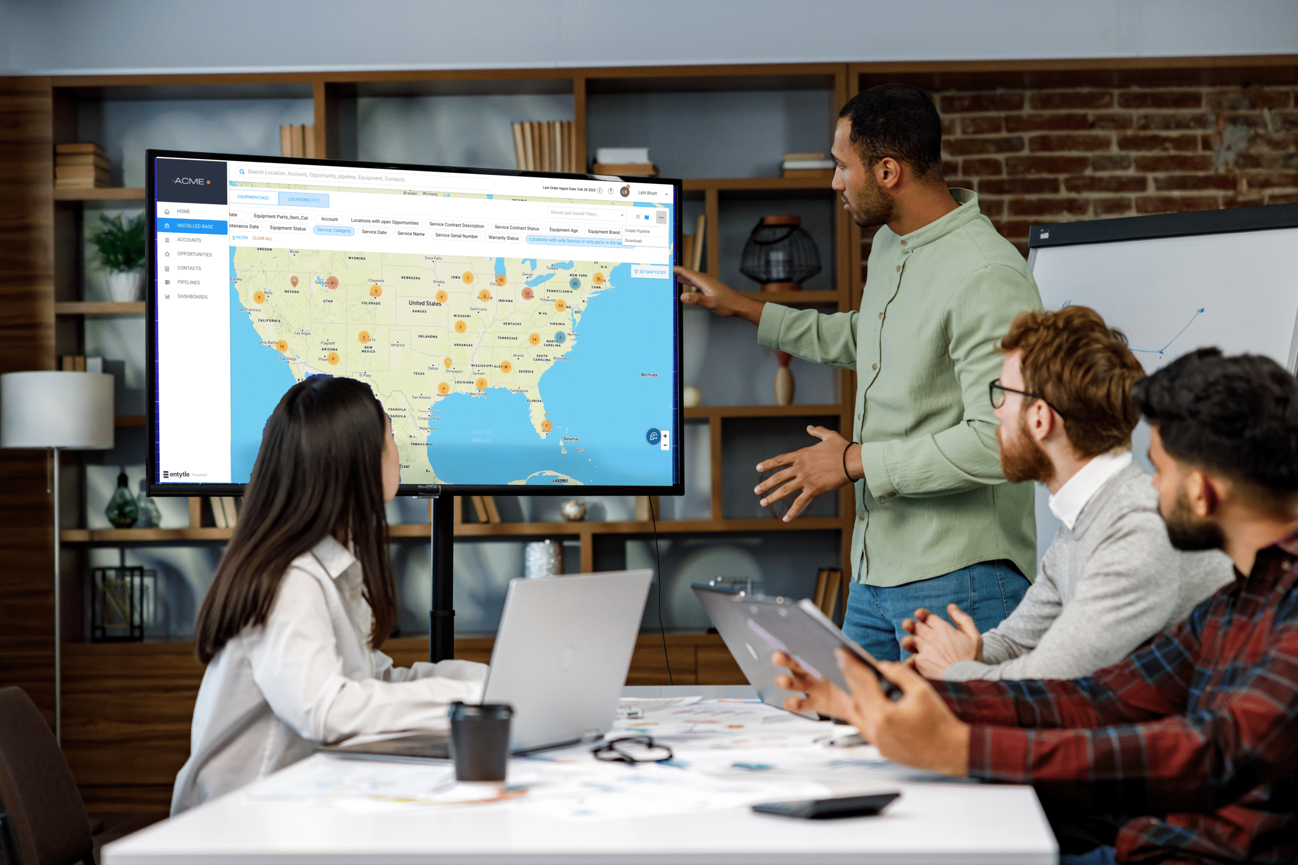 Installed base analytics
